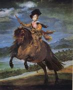 Diego Velazquez Prince Baltassar Carlos,Equestrian oil painting